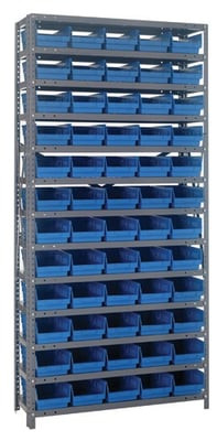SHELF BIN UNITS -- COMPLETE PACKAGES - H1875-104-B