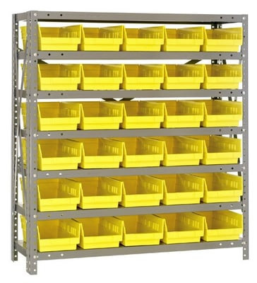 SHELF BIN UNITS -- COMPLETE PACKAGES - H1239-102-Y