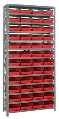 SHELF BIN UNITS -- COMPLETE PACKAGES - H1275-107-R
