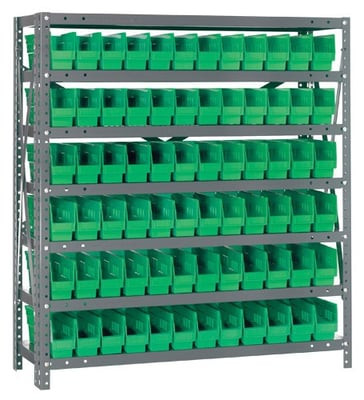 SHELF BIN UNITS -- COMPLETE PACKAGES - H1239-100-G