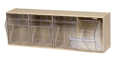 CLEAR TIP OUT BINS - HQTB304-I
