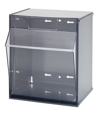 CLEAR TIP OUT BINS - HQTB301-GY