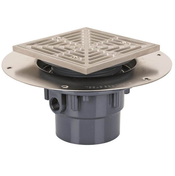 Drain Halo 3 Pvc Ss R&s Rnd