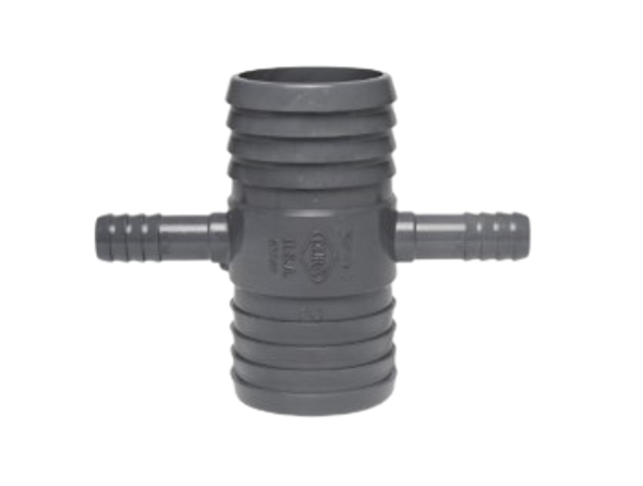 PVC Insert Reducing Cross (Insert x Insert x Reducing Insert x Reducing Insert)