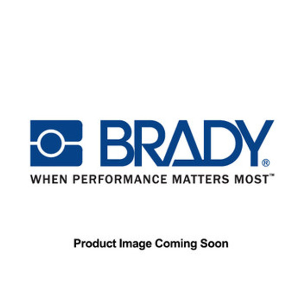 Brady 108705 Carbon Dioxide Pipe Marker - Vinyl - White on Brown - B-946 - 66937