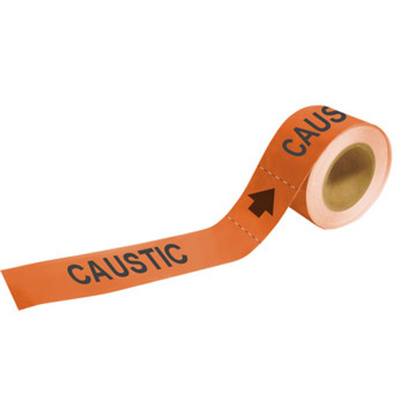 Brady Pipe Markers-To-Go 108727 Self-Adhesive Pipe Marker - Vinyl - Black on Orange - B-946 - 66959