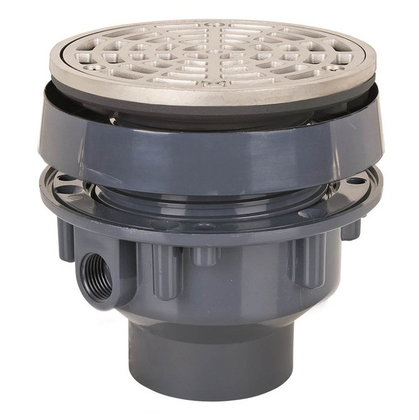 Drain Finish Line 2 Pvc 5ss R&s Rnd-vp