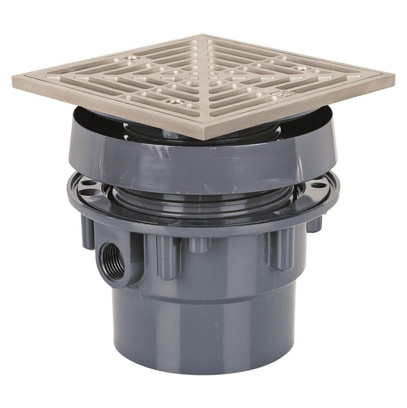 Drain Finish Line 3 Pvc 5ss R&s Rnd