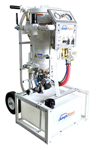 Schmidt Mini AmphiBlast 1.5 Cu. Ft. Electric Portable Abrasive Blast Equipment With Tank