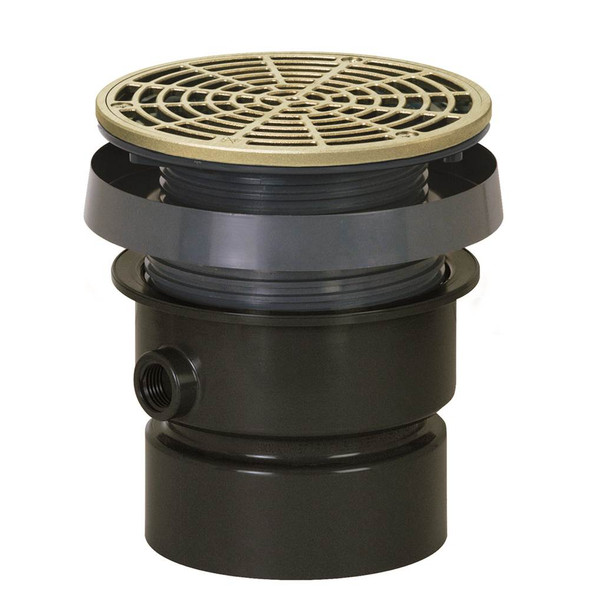 Drain Finish Line 4 Pvc 6ss R&s Sqr