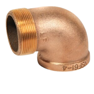 125# Lead Free Brass 90 Degree Street Elbow