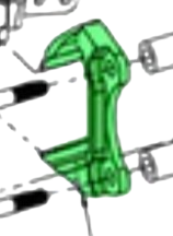 Bartell Morrison Innovatech Brake Mounting Bracket