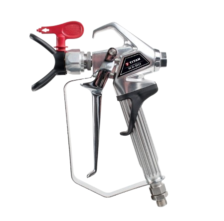 Titan RX-80 Airless Spray Gun w/ 4-Finger Trigger and 517 TR1 Tip