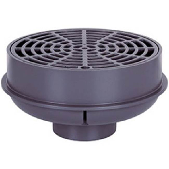 Drain Quad Pvc 2fs Nb R&s Rd