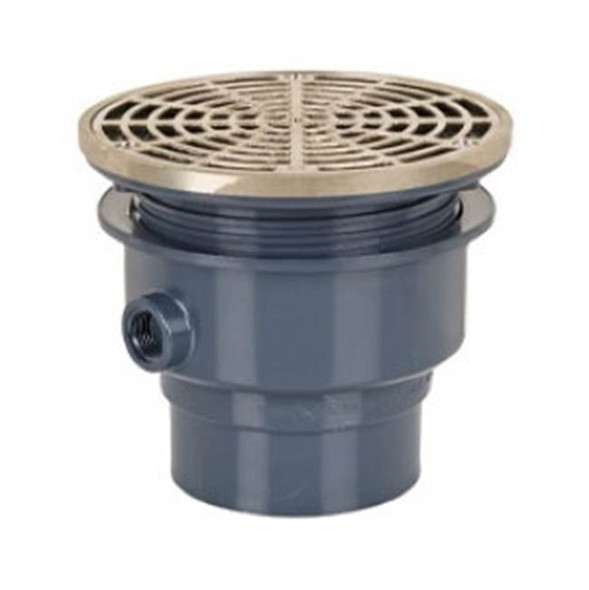 Adj Floor Drain 4 Abs 6nb R&s