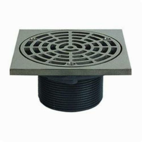 Adj Floor Drain 4 Abs 6nb R&s Sq L/a