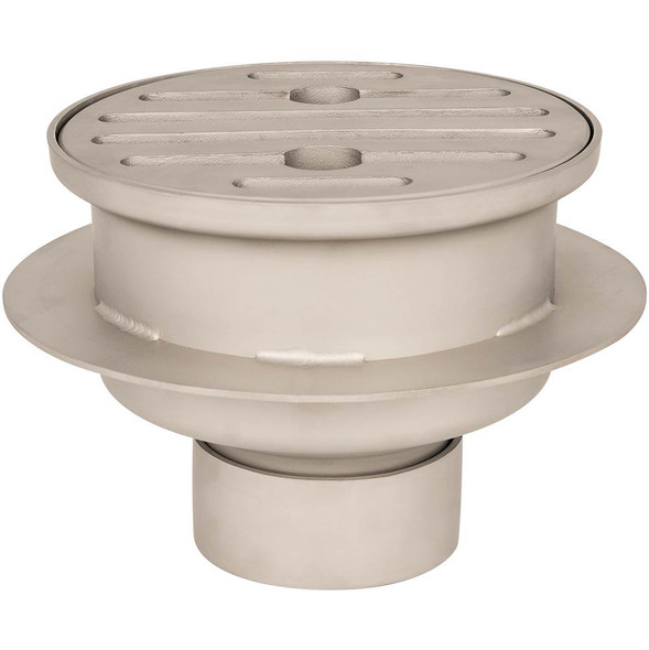 Drain Floor 3 Nh Ss304 Lrg Cap