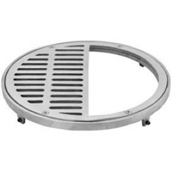 Fat Max Ring & 1/2" Grate Satin Nckl