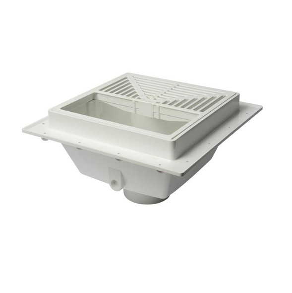 3 Sq Max With Pvc 1/2" Grate - Sch40