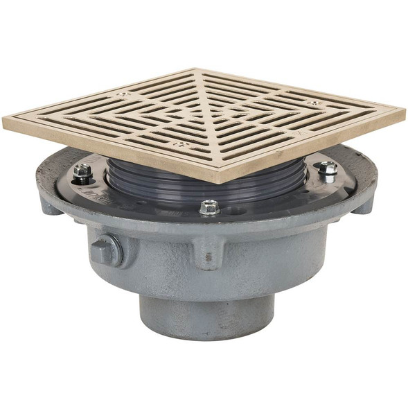 Adj Flashing Drain 3 Nh 7nb R&s Sq