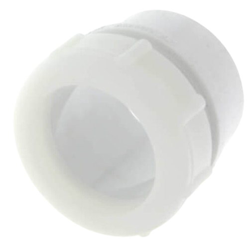PVC DWV Male Trap Adapter w/ Plastic Nut (SPG x SLIP)
