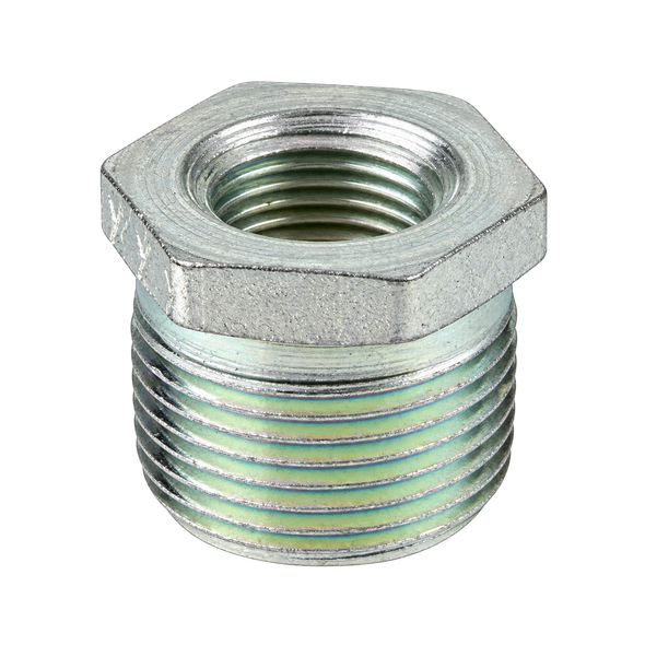 Billco Galvanized Steel Hex Bushings with male outside thread × female inside thread