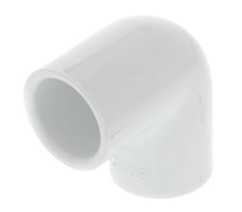 Schedule 40 PVC 90° Elbow Socket (SOC)