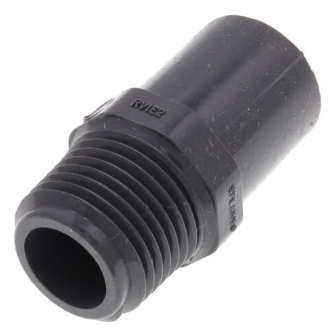 Schedule 80 PVC Male Street Adapter