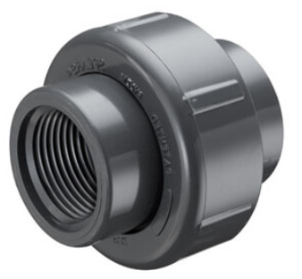 Schedule 80 PVC EPDM Union 2000 (FPT x FPT)