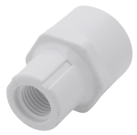 Schedule 40 PVC Reducing Female Adapter (SOC x FPT)