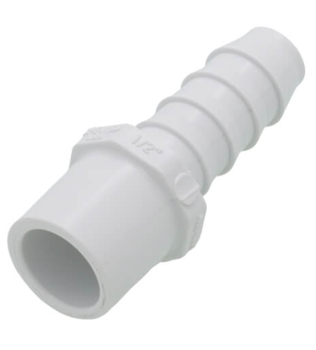 Schedule 40 PVC Adapter (INS x SPG)