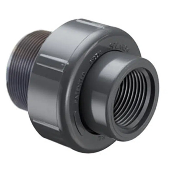 Schedule 80 CPVC Union 2000 (FPT x MPT) FKM