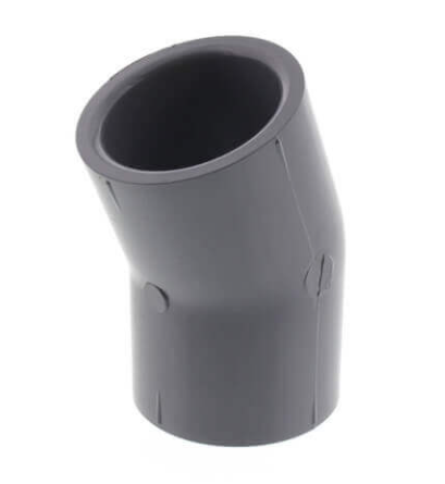 Schedule 80 CPVC 22-1/2° Elbow (SOC)