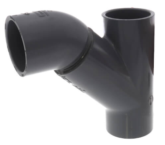 Schedule 80 CPVC Combination WYE & 45° Elbow, Socket (150 PSI)