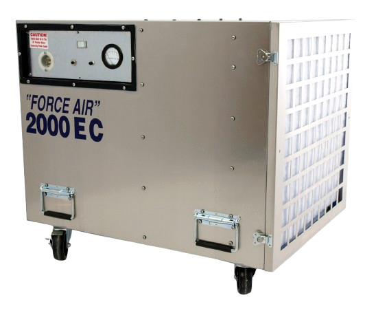 FA2000EC-S Negative Air Machine 2000 CFM 2-Speed 1.75HP Motor