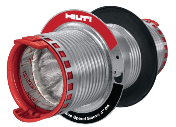 Hilti 4" CP 653 BA Firestop Speed Sleeve