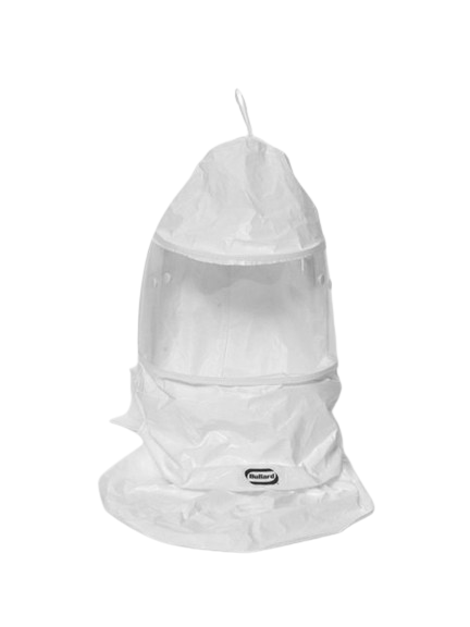 Bullard Tychem QC Airline Hood w/Inner Bib – 10 Pack