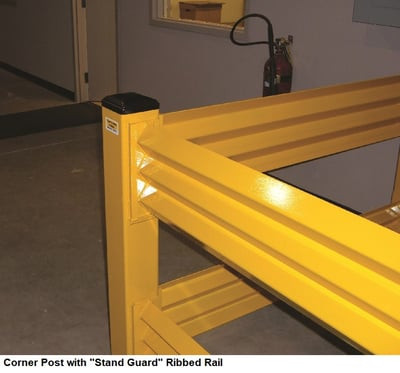 "Stand Guard" Ribbed Rail - H4RPC-42-DBL