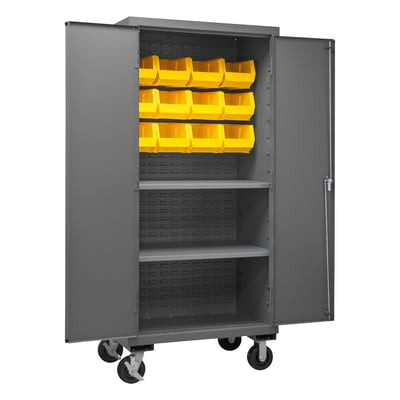 14 Gauge, Mobile Cabinets - H3501M-BLP-12-2S-95