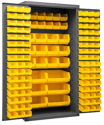 16 Gauge Cabinet With Hook-On-Bins® - H2501-BDLP-126-95