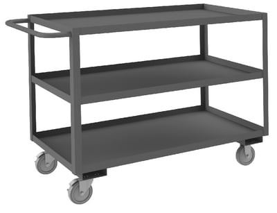 2 / 3 / 4 / 5 Shelf Stock Carts - HRSC-2448-3-95