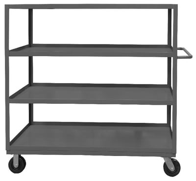 2 / 3 / 4 / 5 Shelf Stock Carts - HRSC-3060-4-3K-95