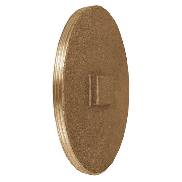 Plug Brass 6 Rsd Sq Head