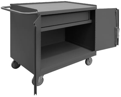 36/48" W Mobile Bench Cabinets - H31001DR-5PU-95