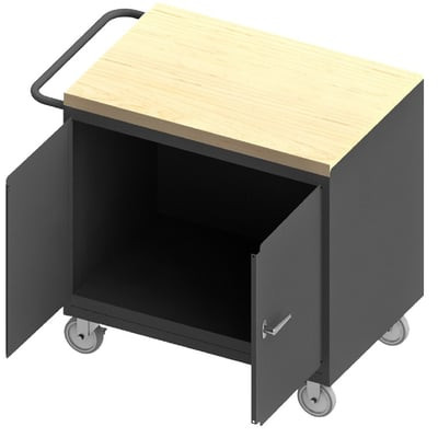 36/48" W Mobile Bench Cabinets - H3112-MT-95
