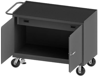 36/48" W Mobile Bench Cabinets - H3413-RM-FL-95