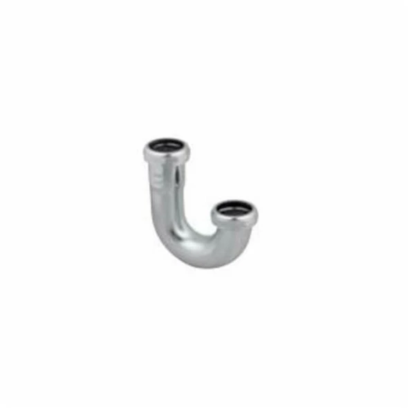 Xx0140057 - J-bend 1 1/2" W/Brs Nut Chrome 17ga