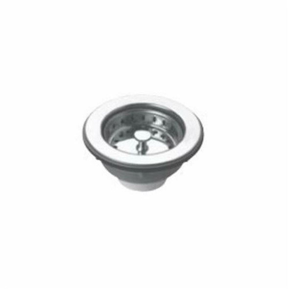 0140871 -  Sweetheart Kitchen Sink Strainer Chrome Plastic