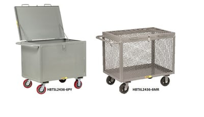 All-Welded Box Trucks With Hinged Lid - HBTSL2436-6MR