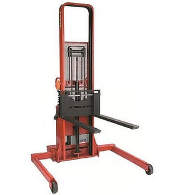 Battery Powered 1000 Lb. To 2000 Lb. Pallet Straddle & Platform Stackers - HPASFL-86-42-3550S-2K